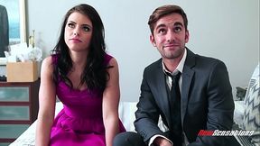 Stepsis Adriana Chechik Needs To Fuck Him One Last Time Before The Wedding