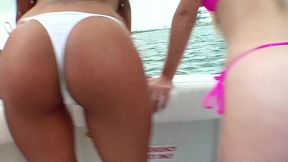 brianna beach leads lesbian group sex outdoors