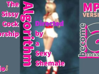 The Sissy Penis Worship Algorithm Directed by a Sexy Shemale
