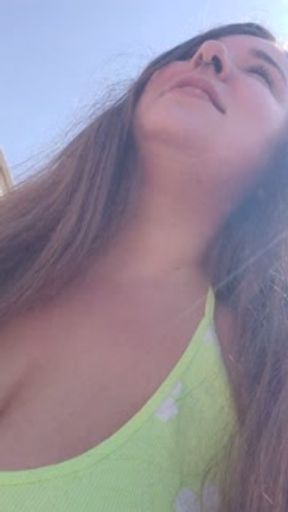 Flashing Pussy in Public