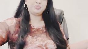 POV with BBW goddess at a restaurant