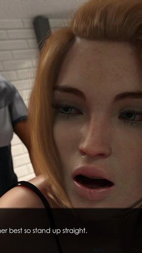 Anna Exciting Affection #69 Anna in the Toilet