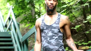 Jin Powers and Tyce Jax Huge Black Cock Meetup