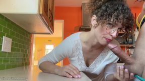 Horny Vlogger Stepmom Fucks College Guy