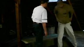 Twinks ass pumping hole gets slammed by a hard boner after blowjob