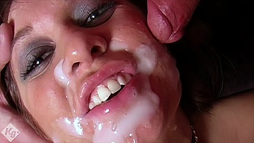 Slut Renee Richards In Hardcore Fucking Takes 9 Inches Of BWC To Messy Cum Facial