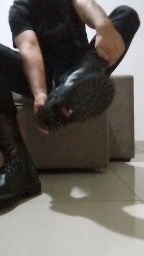 Sweaty Male Boots