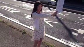 Hitchhiker's Dilemma: Pennyless Ride with Tiny Tatas!