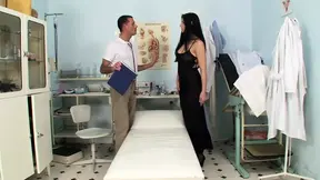 A horny&#x1F975; German sista gets thoroughly nailed by her physician