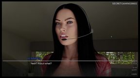 godson (part 02) by cheesecake studio - busty stepsis interrupts stepbro while he was gaming - 3d porn game