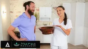 NURU MASSAGE - Nuru Oil Creator Brad Newman Tries His Product With A New Masseuse