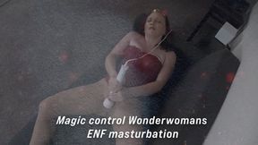 Wonder womans Magic control Pantyhose Masturbation ENF 01