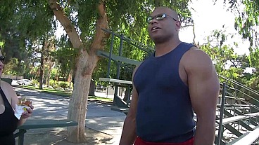 Sienna Hills Takes Sledge Hammer's Cock Between Her Massive BBW Tits