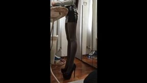 I can't even iron in sexy clothes: My husband couldn't resist and had to fuck me