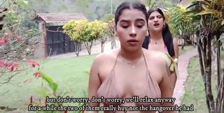 Horny Stepsisters Take Advantage of Home Alone to Lick Their Wet Pussies