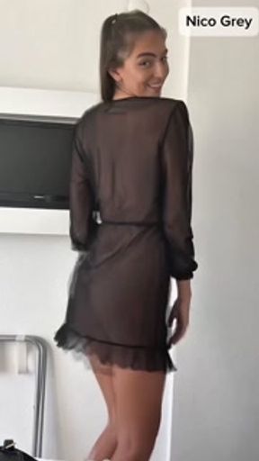 18yo Teen with Perfect Body fucks sugarDaddy after shopping - POV Amateur Fuck Yoya Grey