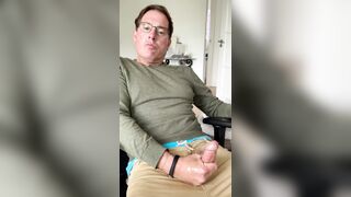 I masturbate-off with my own jizz, I embark the camera after I came the first-ever time, I wank again with spunk