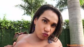 Shemale Fatty Alessandra Boza Fucked