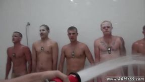Pics of military cumshots and husky gay guy The Hazing, The Showering