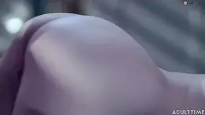 At Night - Horny Stepbro Sneaks Into Stepsis Room