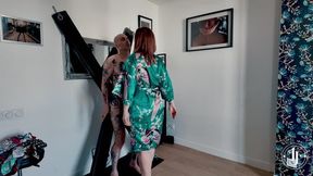 St Andrews Cross Bondage: Inanna Justice Sensual Scarf Ties