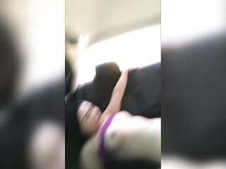 giving a kiss rich breasts and licking snatch in the other part of the uber
