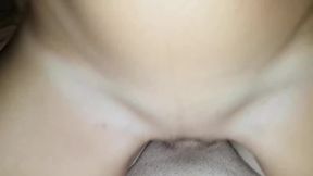 Amateur Italian couple has steamy POV sex