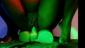 New Toy Frontal Ride Crazy Wet