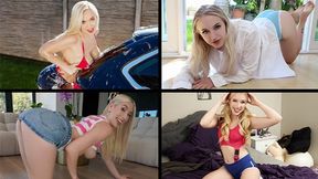 Getting laid raw, doggy-style, and missionary position - a blonde obsession