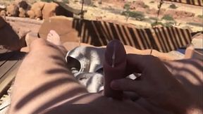 jerk off near to l&uuml_deritz in namibia