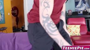 Gorgeous teen Emma Stoned gets smashed by her stepbrother