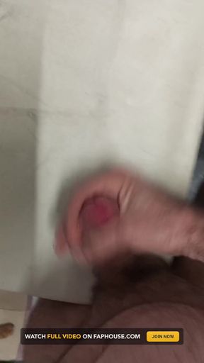 My Big Fat Masturbating in Close-up with a Huge Cumshot Close up