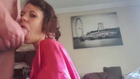 Raunchy whore mind-blowing deepthroat clip