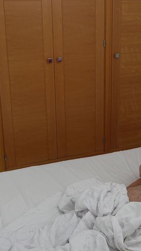 Wife's Horny Girlfriend Heard Us in the Morning and Sneaked in to Our Bedroom to Watch