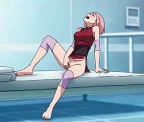 Naruto - Ninja Naruto Trainer - Part 38 - Haruno Sakura Masturbating by Loveskysanx