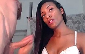 Hot columbian ts barebacks boyfriend