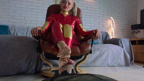 Batman Therapy Under Harley's Pretty Feet (Khaleesi) - Russian Language - Part 1