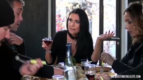 Ania Kinski In Black Stocking And Boots Gets Fucking Hard