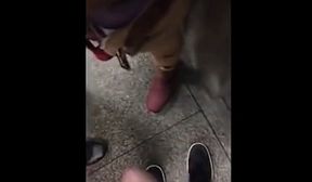 fun in public bathroom