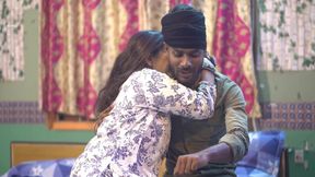 Amateur Indian Bhabhi Making Love with Next Door While Husband Away