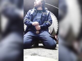 Gentle and unhurried masturbation of a Russian homosexual dude!