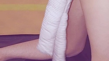 Gaping, Fisting and Stuffing my hungry Ass with a Pillow!