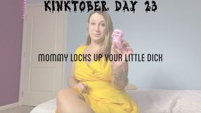 Step-Mommy Locks Up Your Little Dick