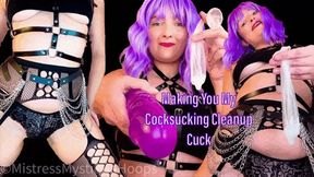 Making You My Cocksucking Cleanup Cuck - WMV