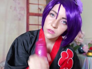 Cosplay: Konan's Draining Tugjob (NARUTO)