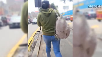 POR EL CULO NO! - En la CALLE Pille a Mujer desconocida para coger y grabar en una habitacion de hotel antes que se vaya a casa con su marido