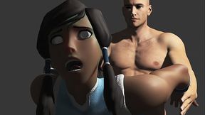 Avatar Korra takes it from behind