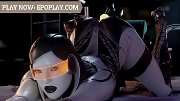 3D Animation Shy Babes with Virgin Pussy Gets Thumped by a Huge Cock