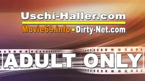 German MILF Nancy Nature pisses on party guests in cowgirl position