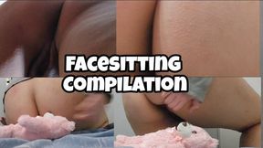 Fat Ass Facesitting compilation - Heavy Chubby Booty Smother Session